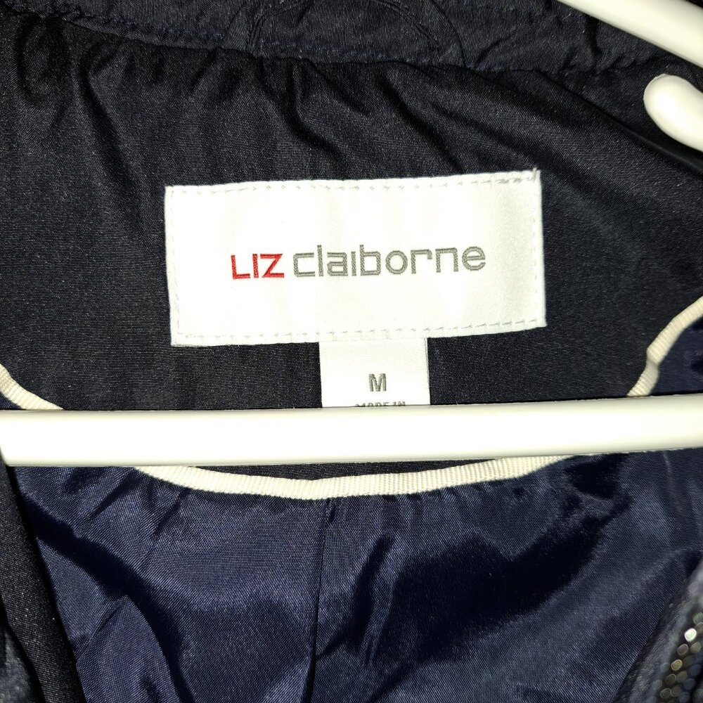 Liz Claiborne Hooded Midweight Quilted Jacket - Picture 5 of 11